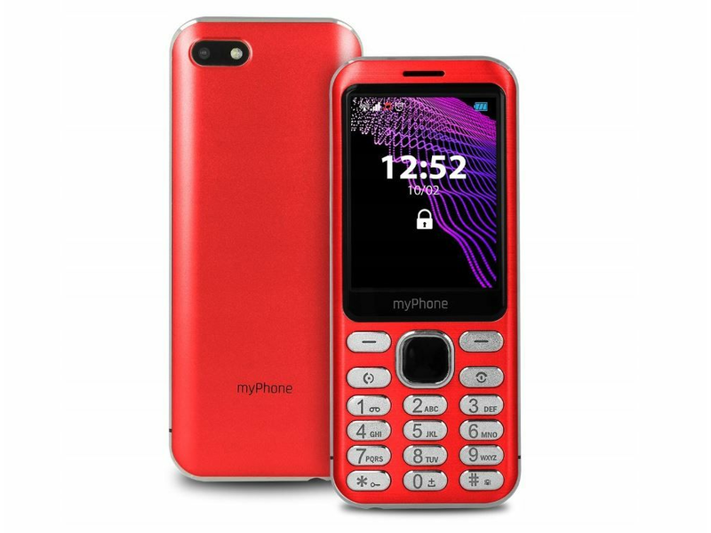 myPhone Maestro piros mobiltelefon