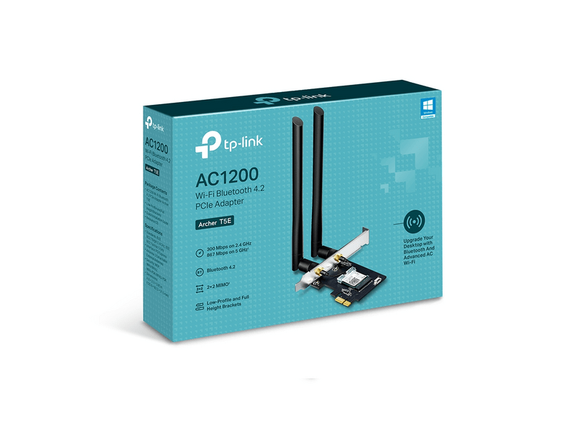 TP-Link ARCHER T5E AC1200 Bluetooth PCIe Adapter