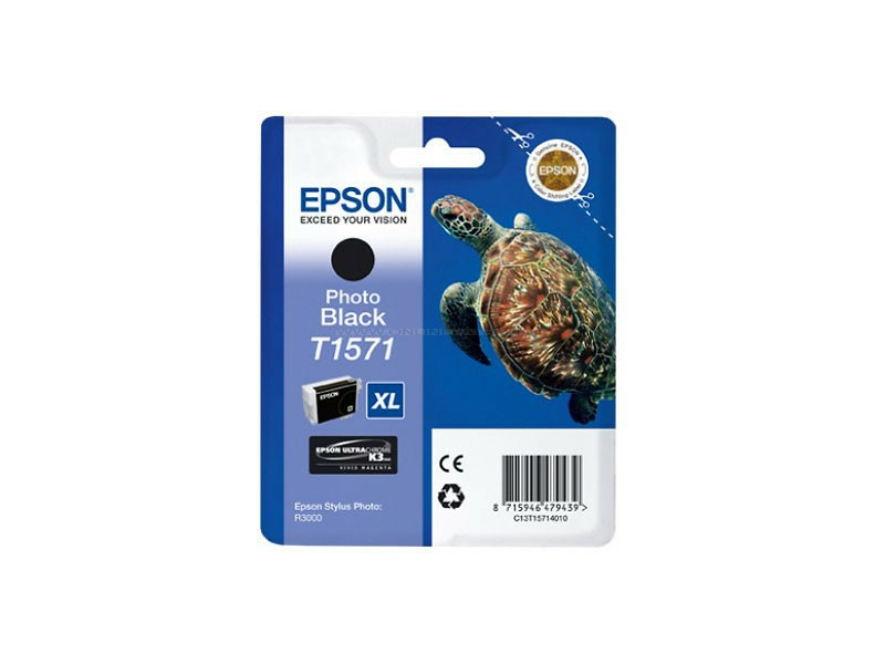 Epson T1571 Fekete Tintapatron