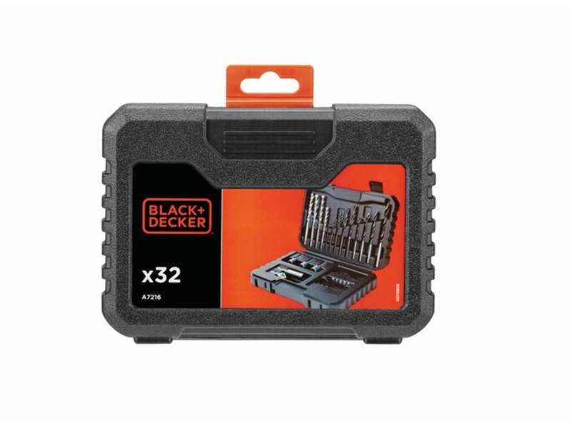 Black & Decker A7216-XJ Fúró és csavarozókészlet 32 db-os