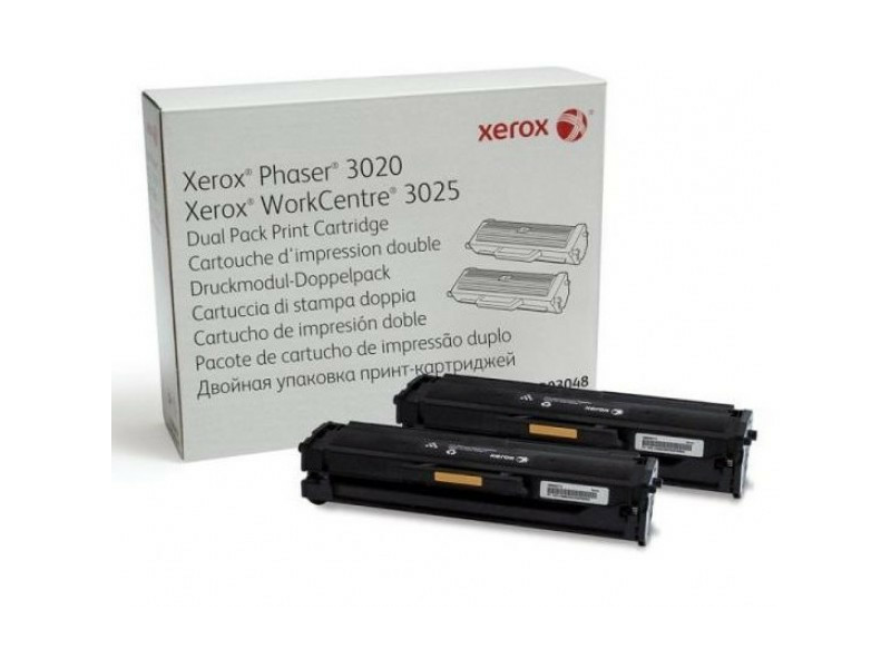 Xerox 106R03048 Dupla Toner, Fekete