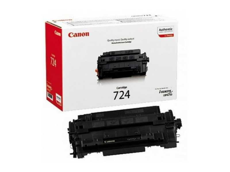 Canon CRG-724B Toner, Fekete