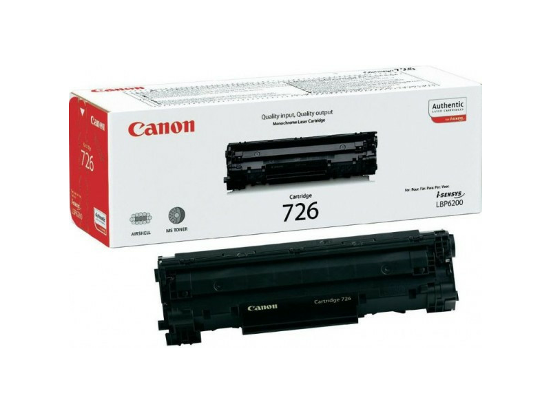 Canon CRG-726B Toner, Fekete