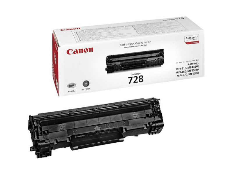 Canon CRG-728B Toner, Fekete