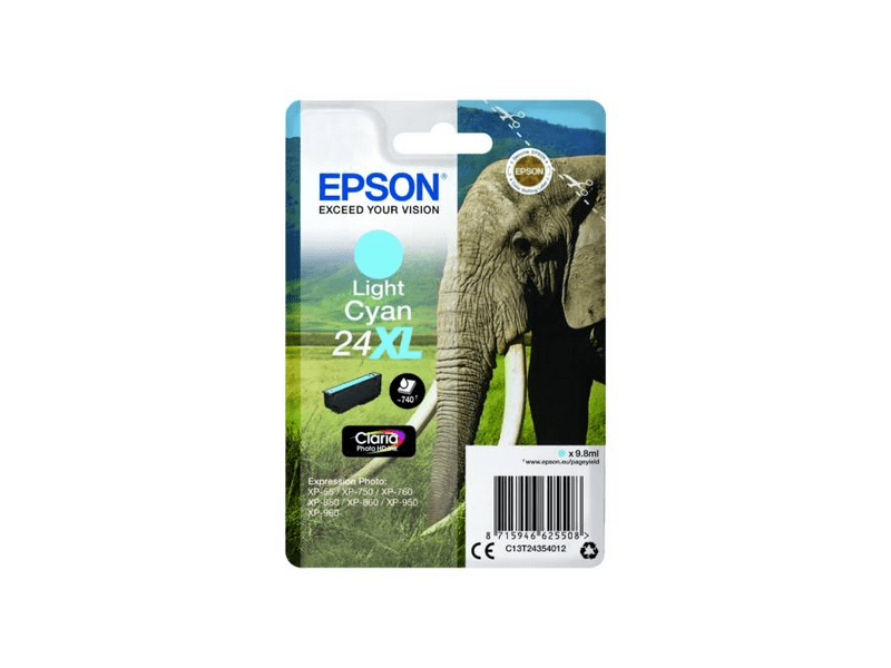 Epson T2435 világos-ciánkék tintapatron