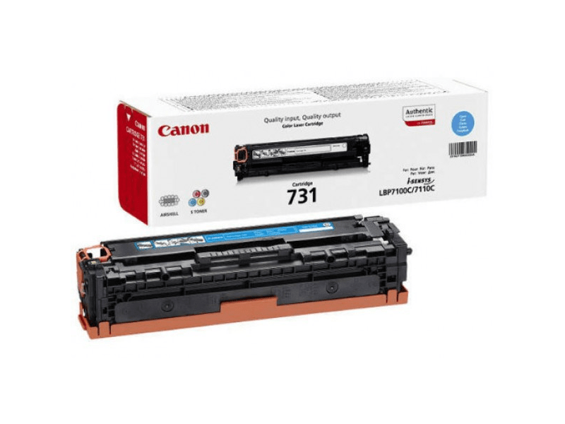 Canon CRG-731C Toner, Ciánék