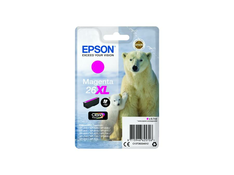 Epson T2633 magenta tintapatron