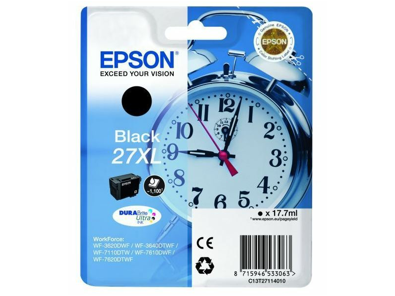 Epson T2711 fekete tintapatron