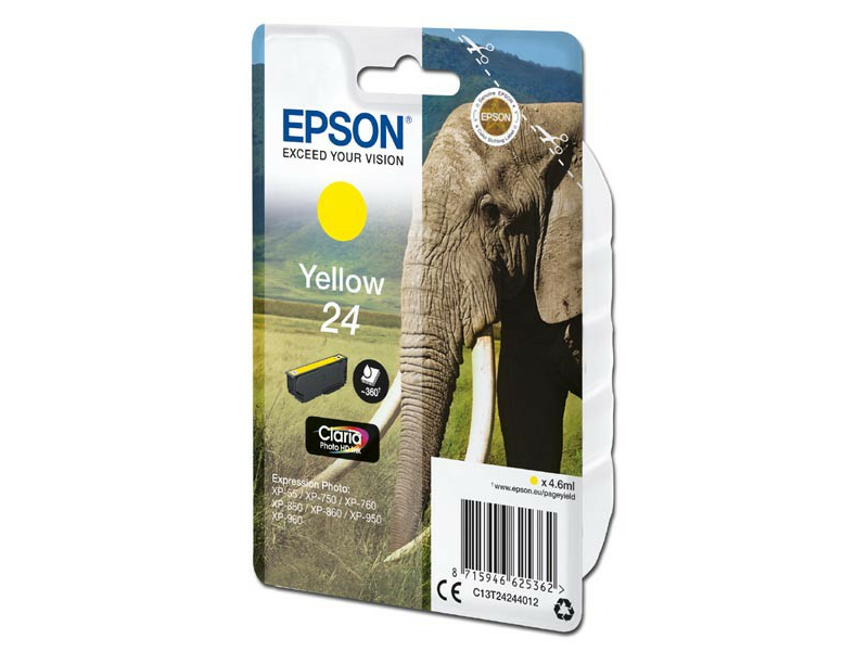 Epson T2424, Tintapatron, sárga