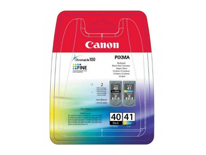 Canon PG40 + CL41 Multipack (0615B043) Fekete és színes tintapatron