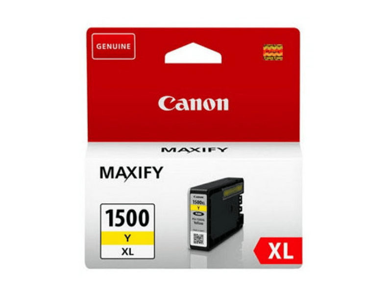Canon PGI-1500XL Y (9195B001) Tintapatron, Sárga