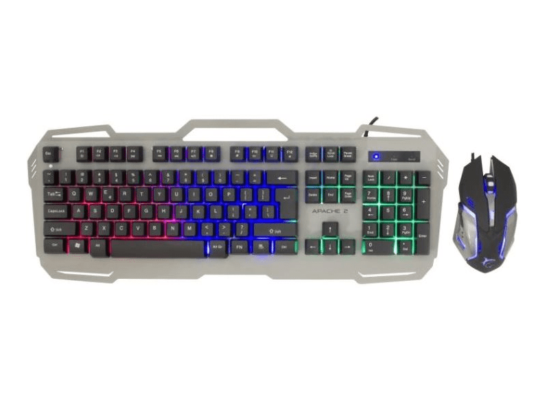 White Shark GMK-1901 Apache 2 Gamer egér + billentyűzet szett