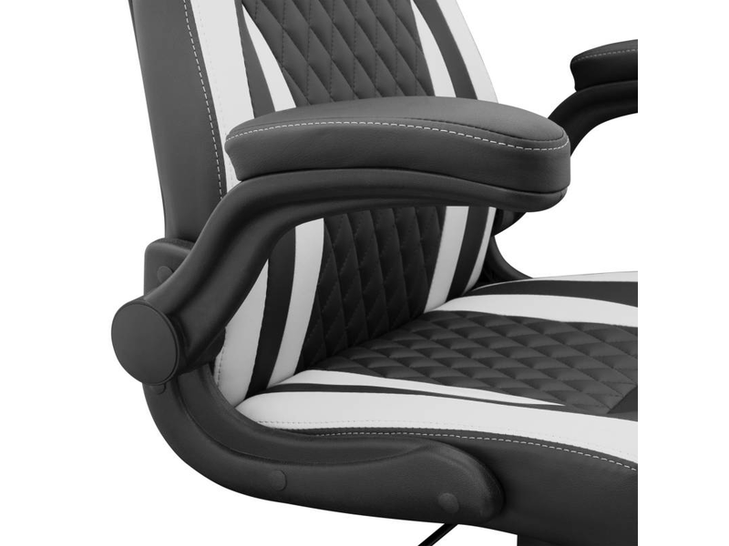 White Shark Dervish K-8879B/W Gamer szék, fekete/fehér