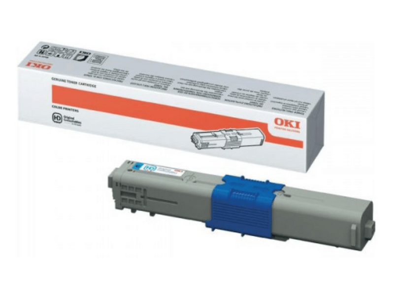 Oki 44469706 Toner, ciánkék