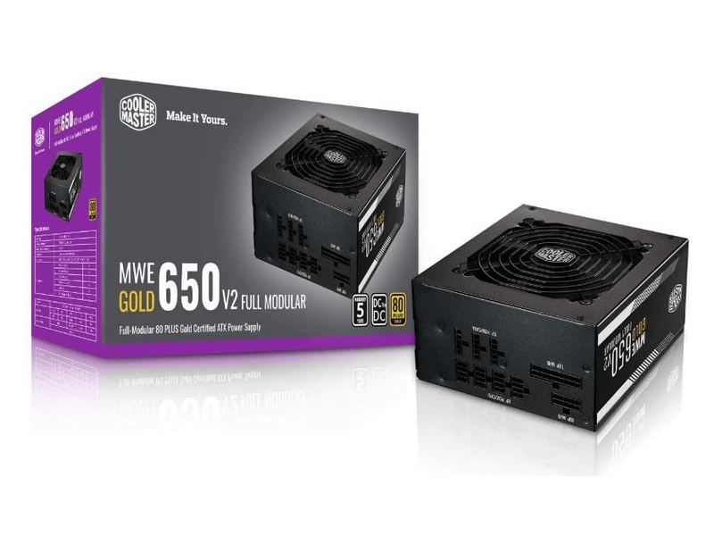 Cooler Master MWE 650 Gold tápegység MPE-6501-AFAAG-EU