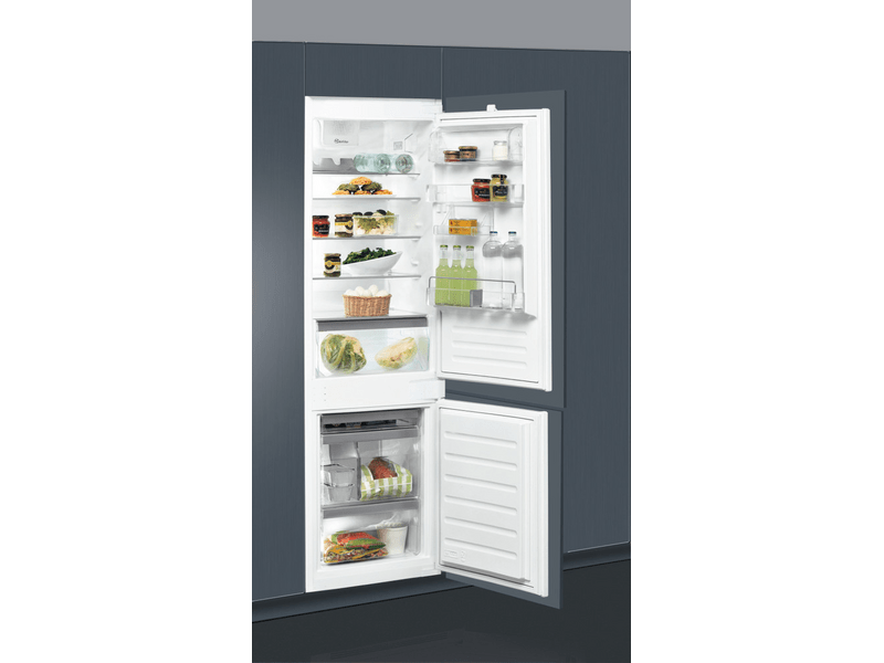 Whirlpool ART 66112 beépíthető alulfagyasztós kombinált hűtőszekrény