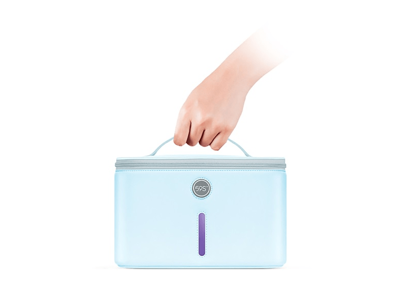 59S P55Y UVC LED Sterilizáló táska Pro, kék