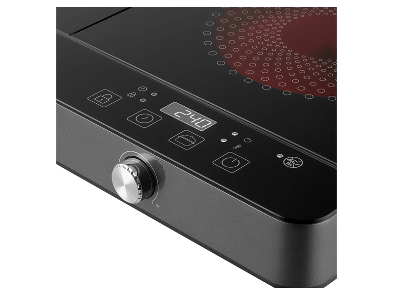 Sencor SCP 4001BK Kétzónás, indukciós és kerámia főzőlap