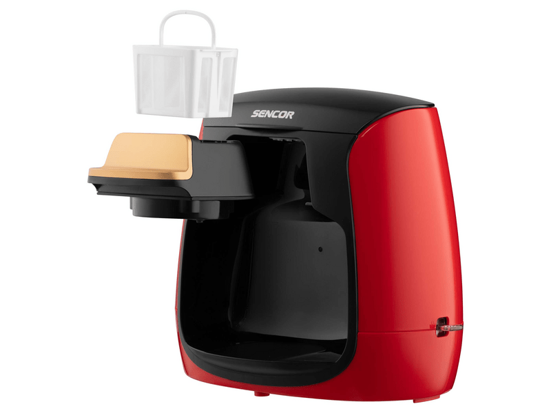 Sencor SCE 2101RD Filteres kávéfőző, piros