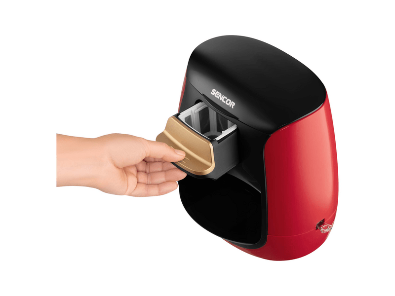 Sencor SCE 2101RD Filteres kávéfőző, piros