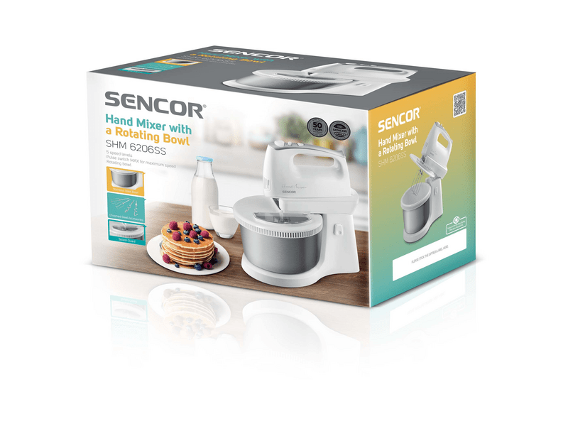 Sencor SHM 6206SS Forgótálas kézi mixer