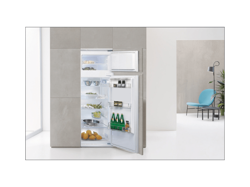 Whirlpool ART 3801 Beépíthető felülfagyasztós kombinált hűtőszekrény