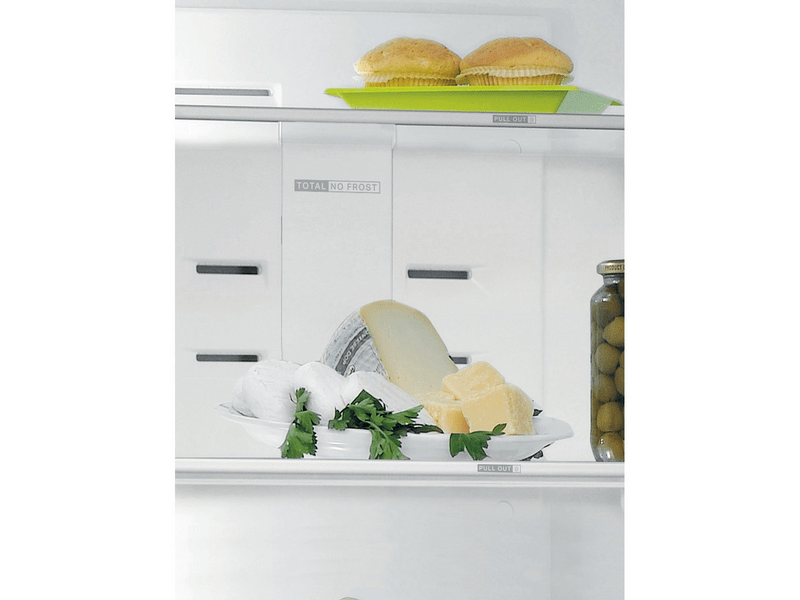 Whirlpool W7 821O OX Alulfagyasztós kombinált hűtőszekrény