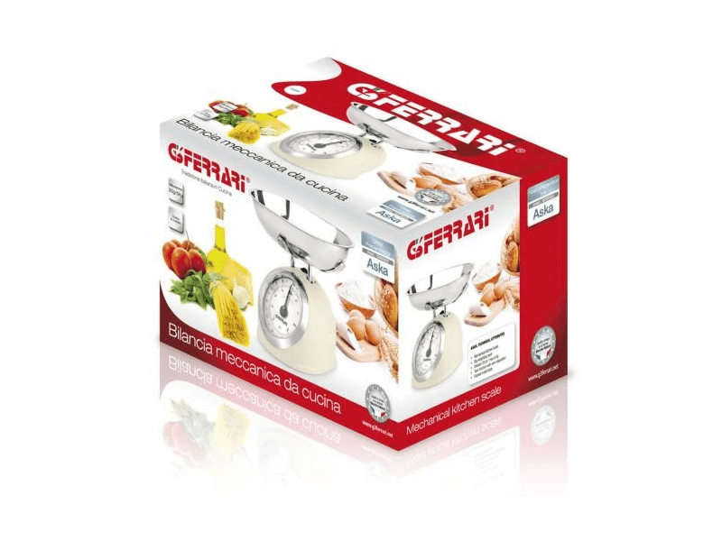 G3Ferrari G2000300 Konyhai mérleg, fehér