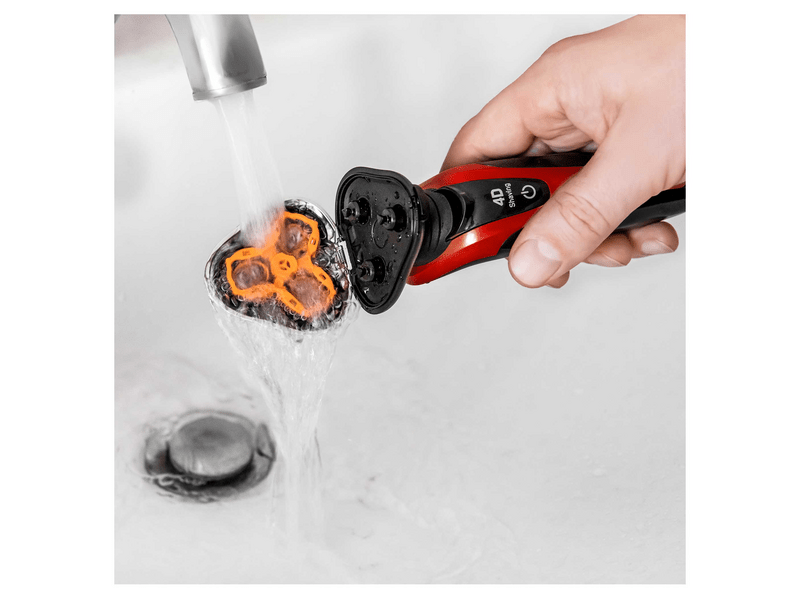 Sencor SMS 5013RD električni brijač, crveni