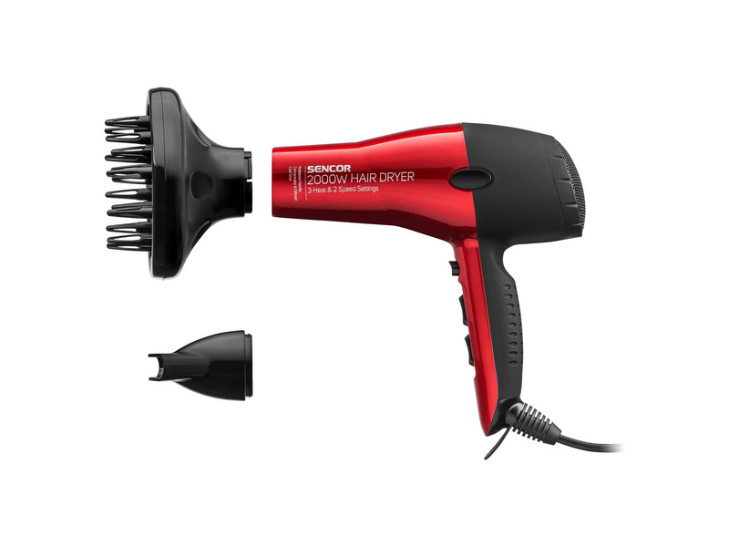 Sencor SHD 6701RD sušilo za kosu, crveno