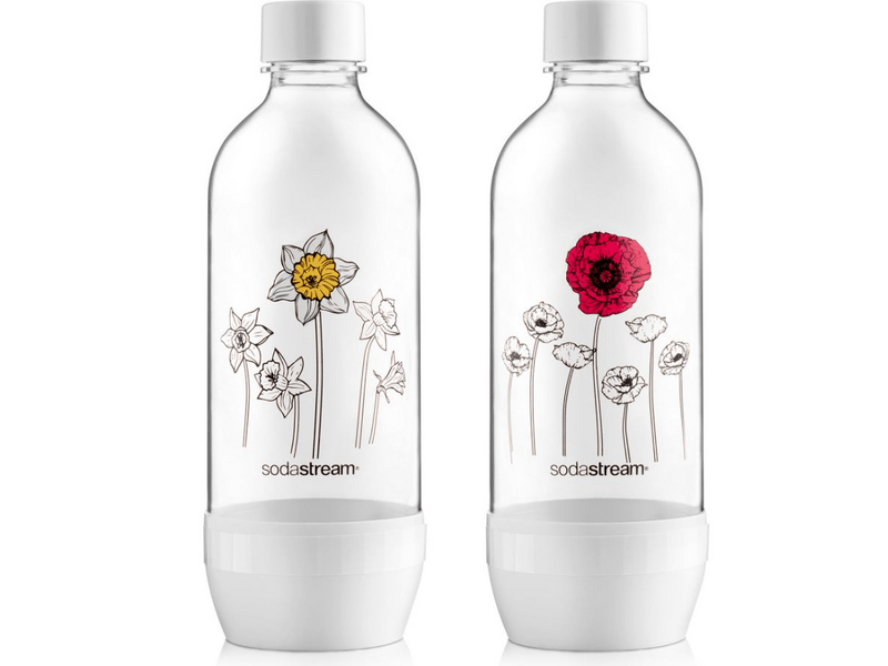 SodaStream BO Duo Jet 2 x 1L Virágos palack