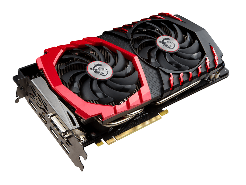 MSI NVIDIA GeForce GTX 1080 8 GB Videókártya (MSI GTX1080GAM8G)