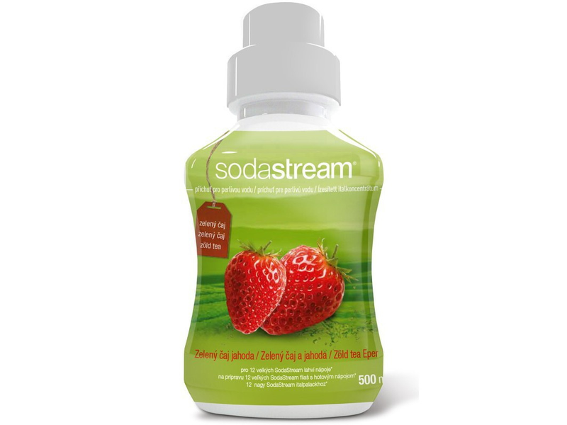 SodaStream Epres zöld tea szörp, 500 ml