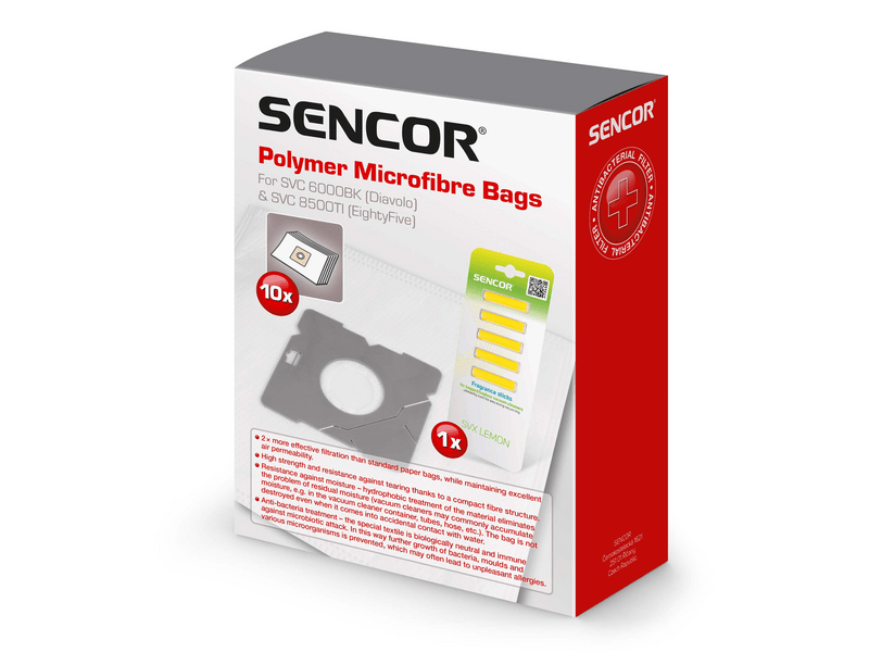 Sencor SVC60/85/93+SZ Mikroszálas textil porzsák
