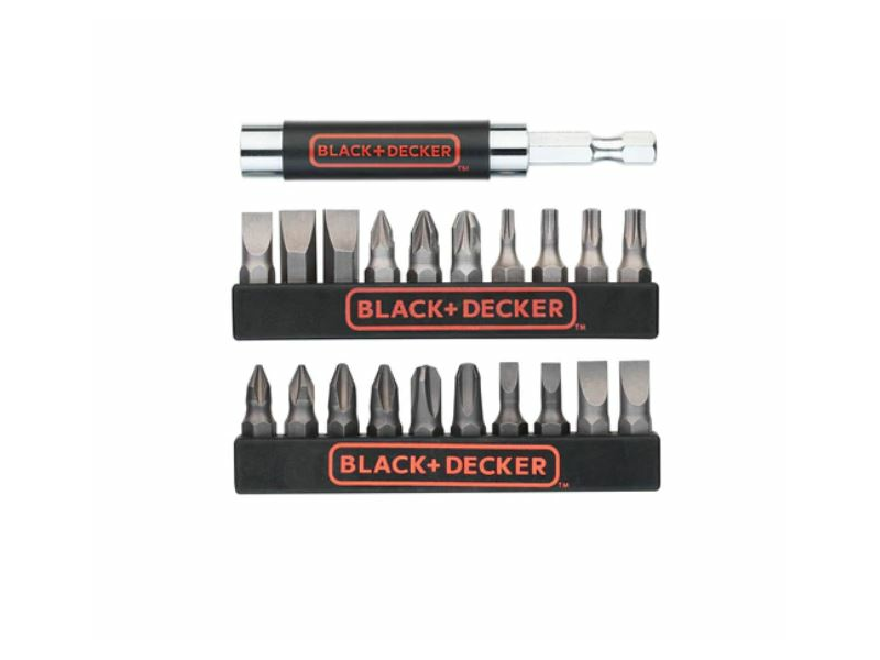 Black & Decker A7074-XJ 21 részes csavarozó készlet