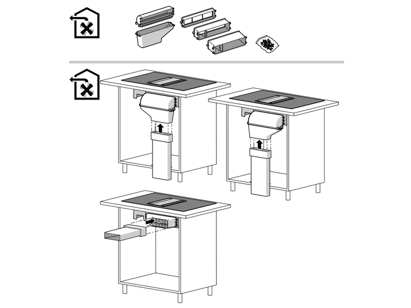 NEFF Z8100X0 Főzőlap tartozék