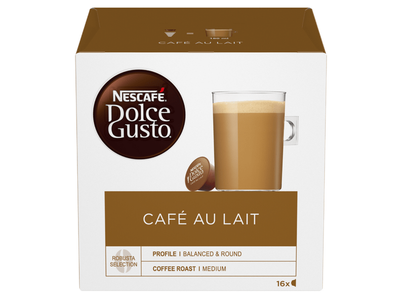 NESCAFÉ® Dolce Gusto® Café Au Lait Kávékapszula 16 db