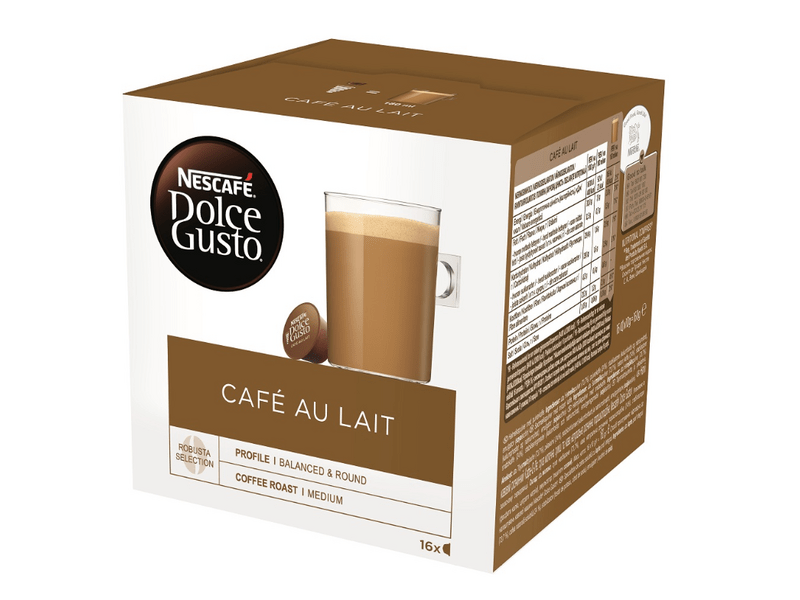 NESCAFÉ® Dolce Gusto® Café Au Lait Kávékapszula 16 db