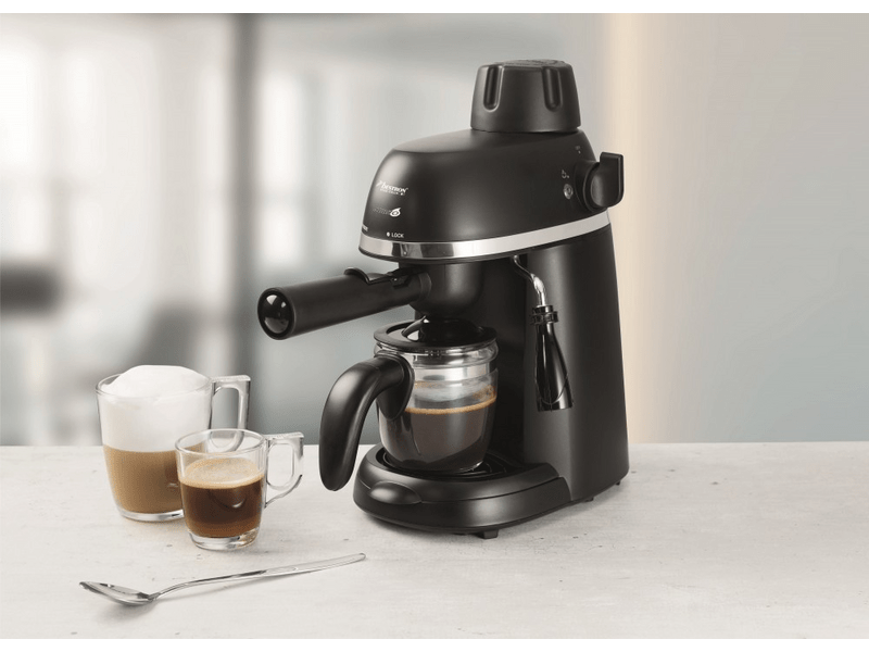 Bestron AES800 Espresso kávéfőző, Fekete