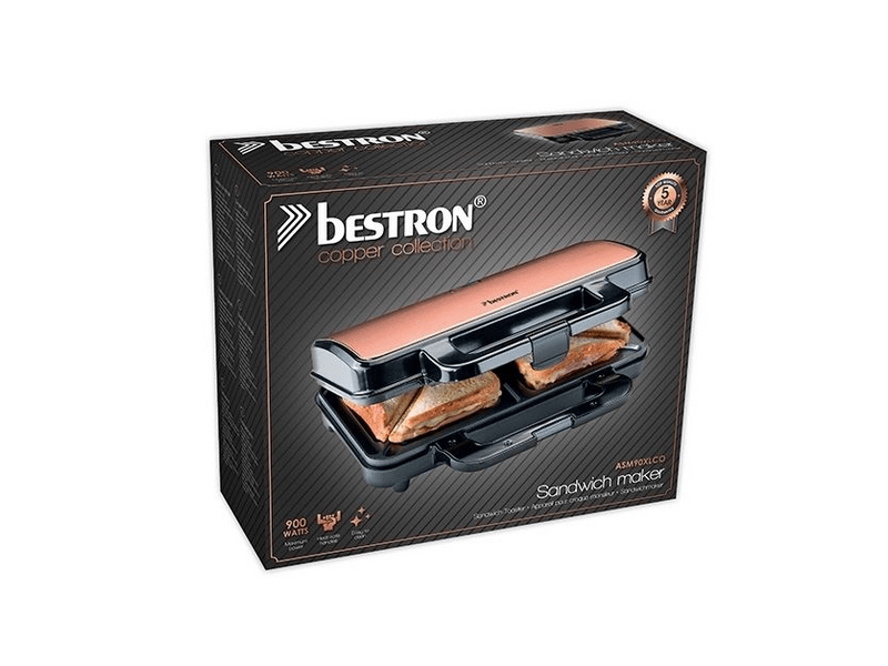 Bestron ASM90XLCO aparat za sendviče