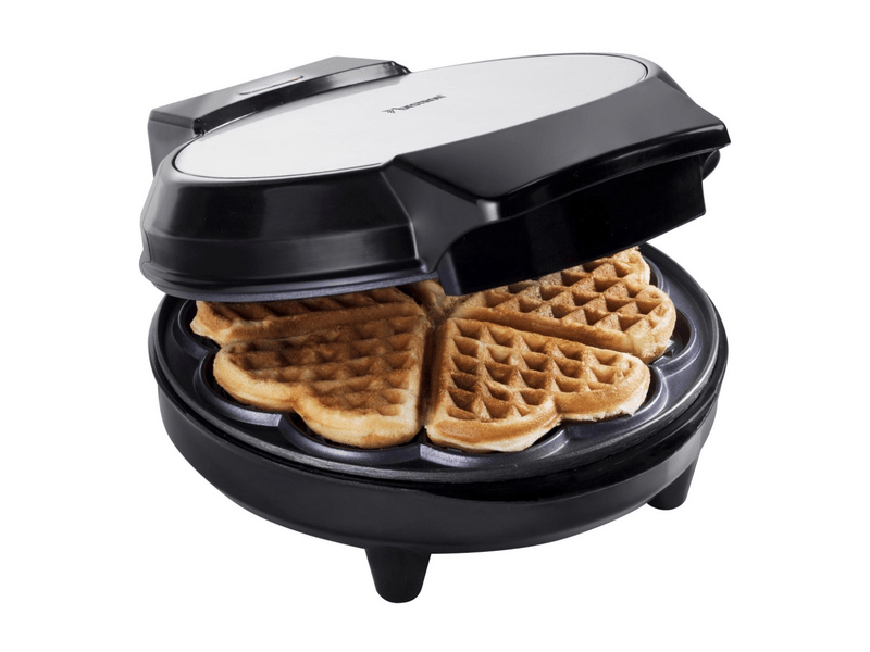 Bestron AWM700S Gofrisütő, szív alakú