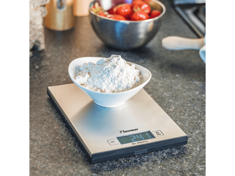 Bestron AKS1000S Digitális konyhai mérleg