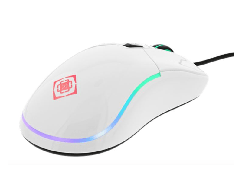 Deltaco GAM-085-W Gaming vezetékes egér, Fehér