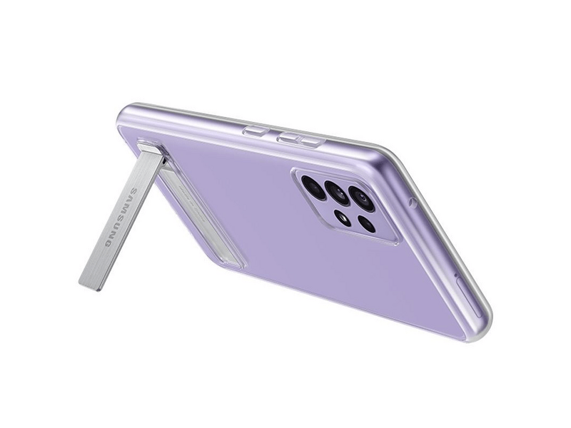 Samsung EF-JA525CTEGWW Galaxy A52, A52 5G Álló védőtok, Átlátszó