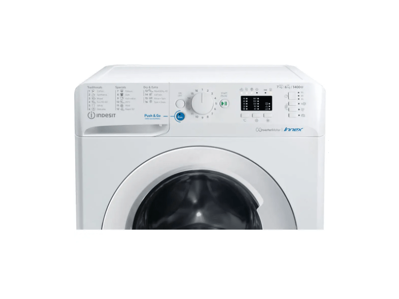 Indesit BDA 761483X W EE N Mosó- és szárítógép