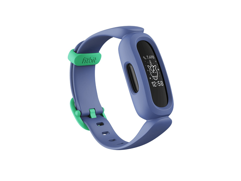 Fitbit Ace 3 Aktivitásmérő karpánt gyerekeknek, Kék/ zöld (FB419BKBU)
