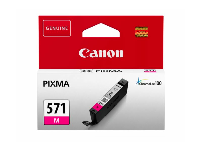 Canon CLI-571M (0387C001) Tintapatron, magenta