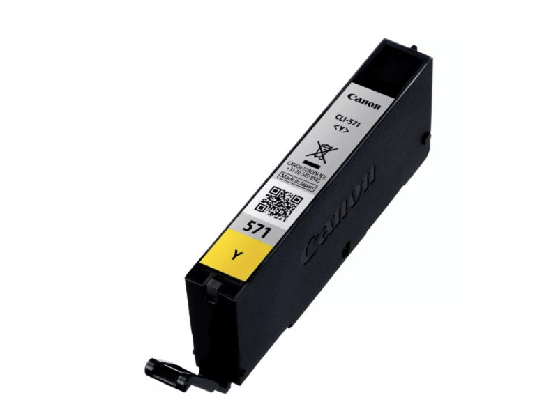 Canon CLI-571Y (0388C001) Tintapatron, sárga