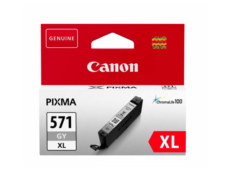 Canon CLI-571GY XL (0335C001) Tintapatron, szürke