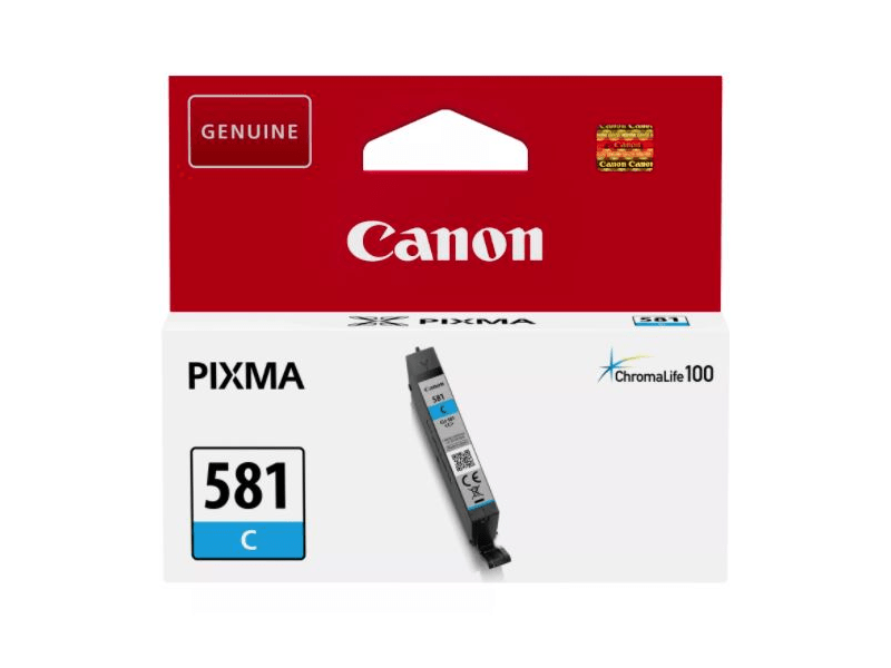 Canon CLI-581C (2103C001) Tintapatron, ciánkék